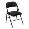 COSCO Black Padded Fabric Folding Chair -Furniture Sale Shop 810135272