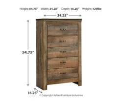 Trinell 5-Drawer Chest -Furniture Sale Shop 810337768 8