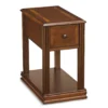 Breegin Brown End Table With Removable Tray