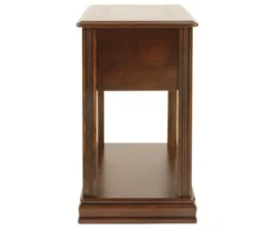Breegin Brown End Table With Removable Tray -Furniture Sale Shop 810363185 2