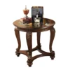 Norcastle Brown Round End Table 2 Norcastle Brown Round End Table -Furniture Sale Shop 810363279 1