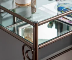 Heather Metal Adjustable Mirror Vanity Set With Stool -Furniture Sale Shop 810389409 A8 8