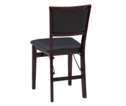 Brown Classic Open Back Folding Chairs, 2-Pack -Furniture Sale Shop 810389460 A2 1