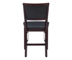 Brown Classic Open Back Folding Chairs, 2-Pack -Furniture Sale Shop 810389460 A2 2