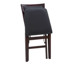 Brown Classic Open Back Folding Chairs, 2-Pack -Furniture Sale Shop 810389460 A8 1