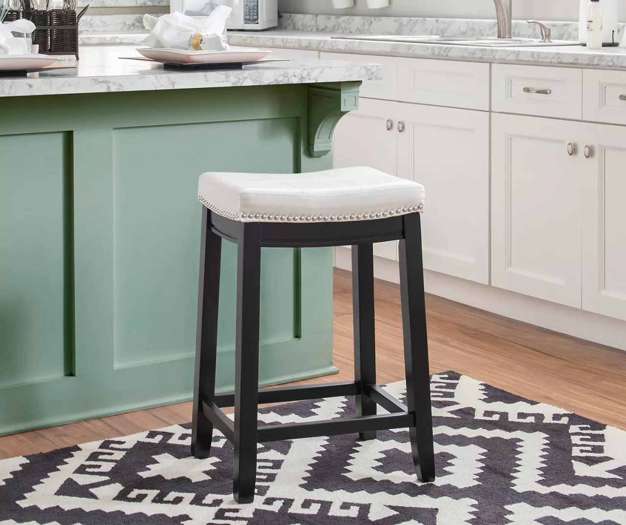 Brooke 24" Saddle Counter Stool 8 Brooke 24" Saddle Counter Stool - Image 7