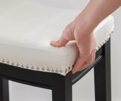 Brooke 24" Saddle Counter Stool 29 Brooke 24" Saddle Counter Stool -Furniture Sale Shop 810389522 A8 8