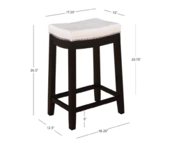 Brooke 24" Saddle Counter Stool 31 Brooke 24" Saddle Counter Stool -Furniture Sale Shop 810389522 D8 10