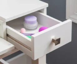 Martha Mirror Vanity Set With Stool -Furniture Sale Shop 810389524 B8