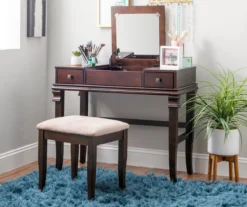Martha Mirror Vanity Set With Stool -Furniture Sale Shop 810389525 B0 1