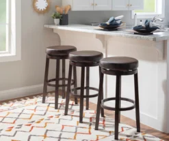 29" Clea Brown Pub Barstool -Furniture Sale Shop 810389527 B0 2 1