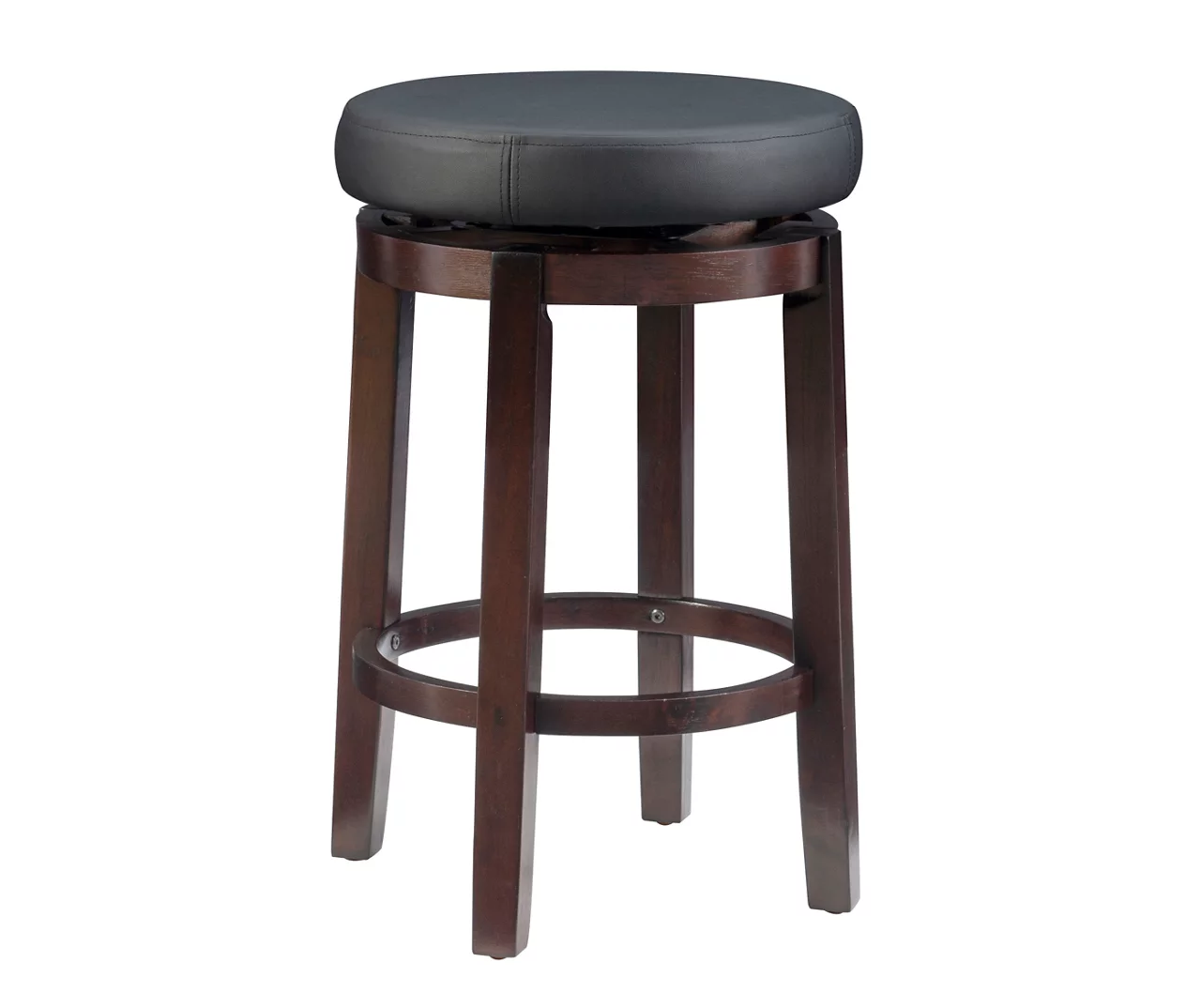 24" Clea Black Counter Stool 6 24" Clea Black Counter Stool - Image 4
