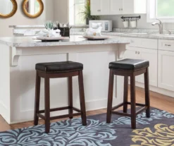 Brooke 24" Saddle Counter Stool 35 Brooke 24" Saddle Counter Stool -Furniture Sale Shop 810389537 A0 5