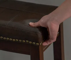 Brooke 24" Saddle Counter Stool 38 Brooke 24" Saddle Counter Stool -Furniture Sale Shop 810389537 A8 8