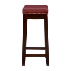 24" Brooke Red Saddle Counter Stool 12 24" Brooke Red Saddle Counter Stool -Furniture Sale Shop 810389538 4