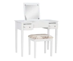 Butterfly Mirror Vanity Set With Stool 27 Butterfly Mirror Vanity Set With Stool -Furniture Sale Shop 810389543 A0 4