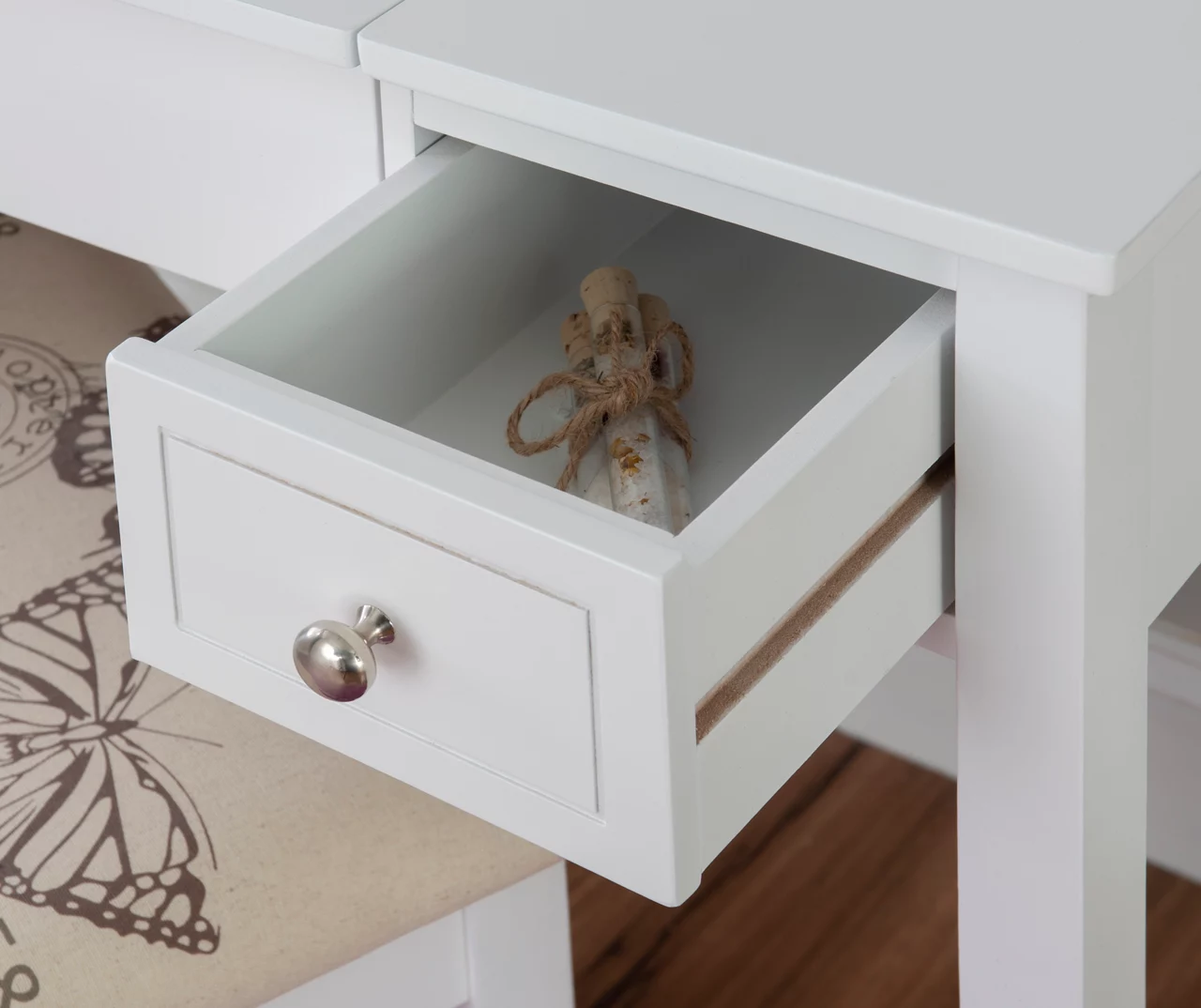 Butterfly Mirror Vanity Set With Stool 13 Butterfly Mirror Vanity Set With Stool - Image 11