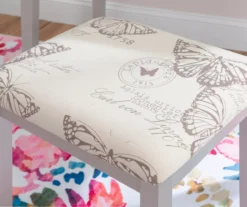 Butterfly Mirror Vanity Set With Stool 39 Butterfly Mirror Vanity Set With Stool -Furniture Sale Shop 810389544 B0 4