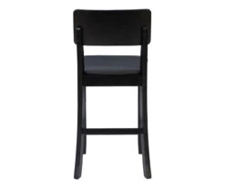 24" Black Contemporary Counter Stool -Furniture Sale Shop 810389596 A0 5