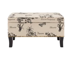 Claudia Botanical Storage Ottoman -Furniture Sale Shop 810389625 A0 2