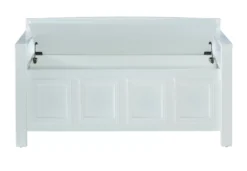 Brady White Storage Bench -Furniture Sale Shop 810389636 5