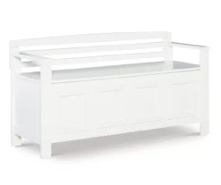 Brady White Storage Bench -Furniture Sale Shop 810389636 A0 1