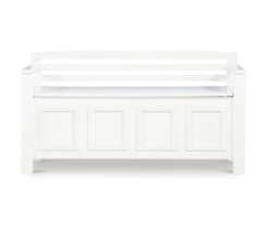 Brady White Storage Bench -Furniture Sale Shop 810389636 A0 2