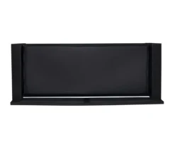 Black Padded Faux Leather Storage Bench -Furniture Sale Shop 810389638 A4