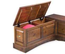 Cannon Walnut Backless Breakfast Nook 23 Cannon Walnut Backless Breakfast Nook -Furniture Sale Shop 810389665 3