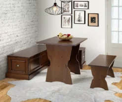 Cannon Walnut Backless Breakfast Nook 20 Cannon Walnut Backless Breakfast Nook -Furniture Sale Shop 810389665 B0 2