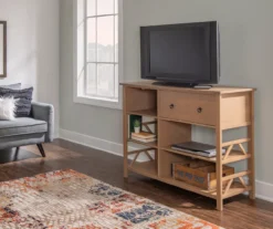 Rockford Rustic Gray 5-Shelf TV & Media Center -Furniture Sale Shop 810389684 A0 8