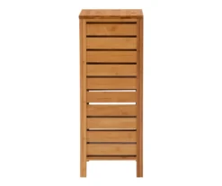 Pierce Bamboo Single Door Floor Cabinet -Furniture Sale Shop 810389686 A1