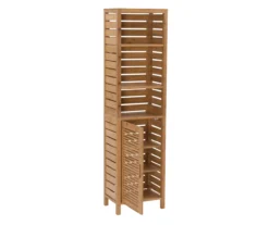 Pierce Bamboo 3-Shelf Tall Cabinet -Furniture Sale Shop 810389688 A0 3