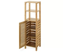 Pierce Bamboo 5-Shelf Mid Cabinet 19 Pierce Bamboo 5-Shelf Mid Cabinet -Furniture Sale Shop 810389690 2