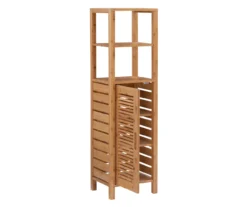 Pierce Bamboo 5-Shelf Mid Cabinet 25 Pierce Bamboo 5-Shelf Mid Cabinet -Furniture Sale Shop 810389690 A0 3