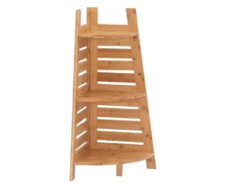 Pierce Bamboo 3-Tier Corner Shelf -Furniture Sale Shop 810389691 A0 1