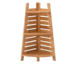 Pierce Bamboo 3-Tier Corner Shelf -Furniture Sale Shop 810389691 A0 2