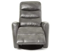Real Living Bolero Faux Leather Swivel Glider Recliner -Furniture Sale Shop 810394206 3