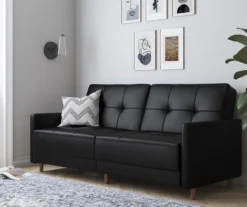 Ameriwood Avianna Faux Leather Coil Futon 34 Ameriwood Avianna Faux Leather Coil Futon -Furniture Sale Shop 810405140 6 1