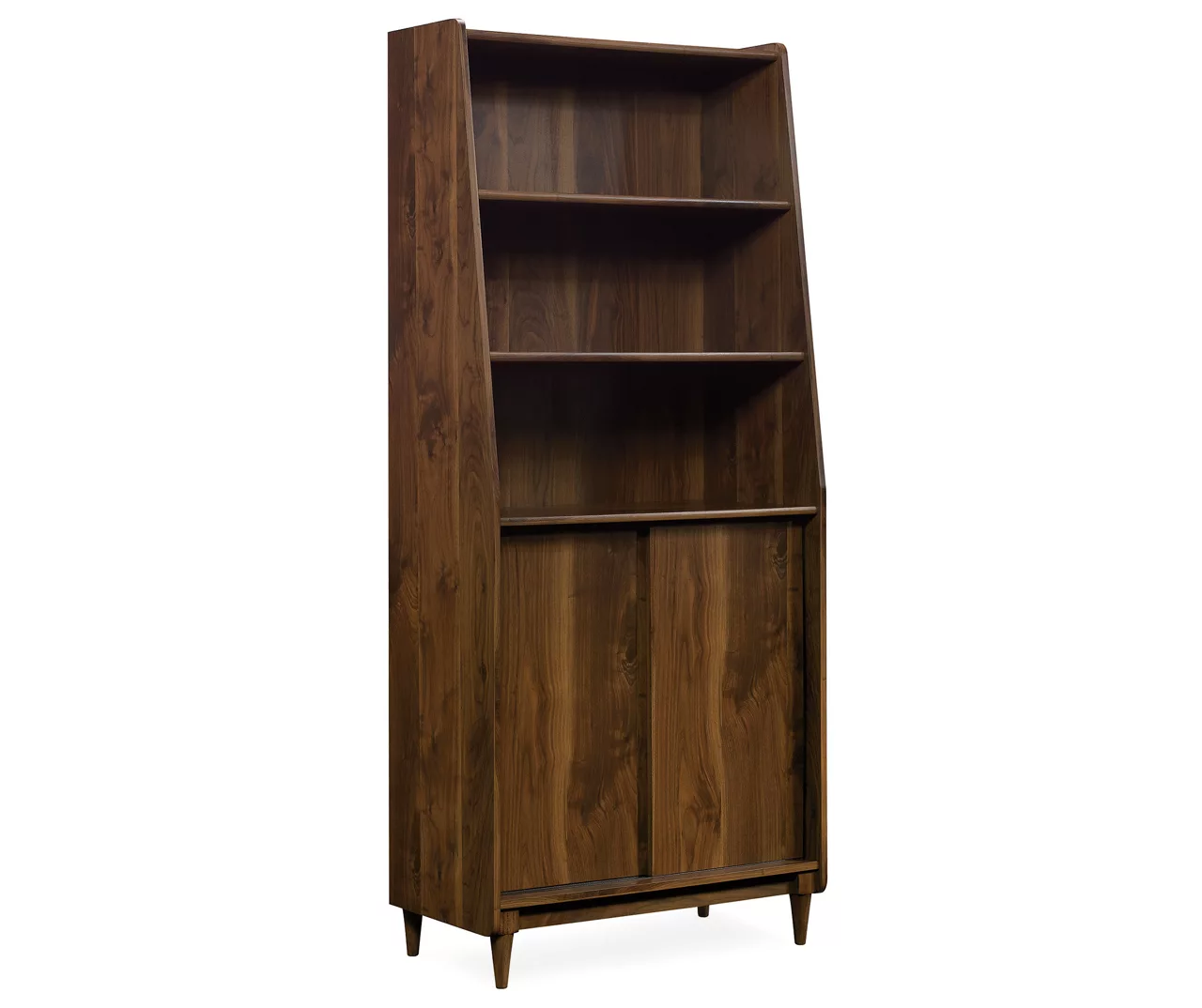 Harvey Park Dark Brown 3-Shelf Wide Bookcase 3 Harvey Park Dark Brown 3-Shelf Wide Bookcase