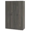 Rodeo Weathered Oak 3-Door Wardrobe