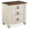 Willowton Whitewash Nightstand -Furniture Sale Shop 810422732 2