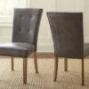 Debby Gray Upholstered Dining Chairs, 2-Pack -Furniture Sale Shop 810422979 1