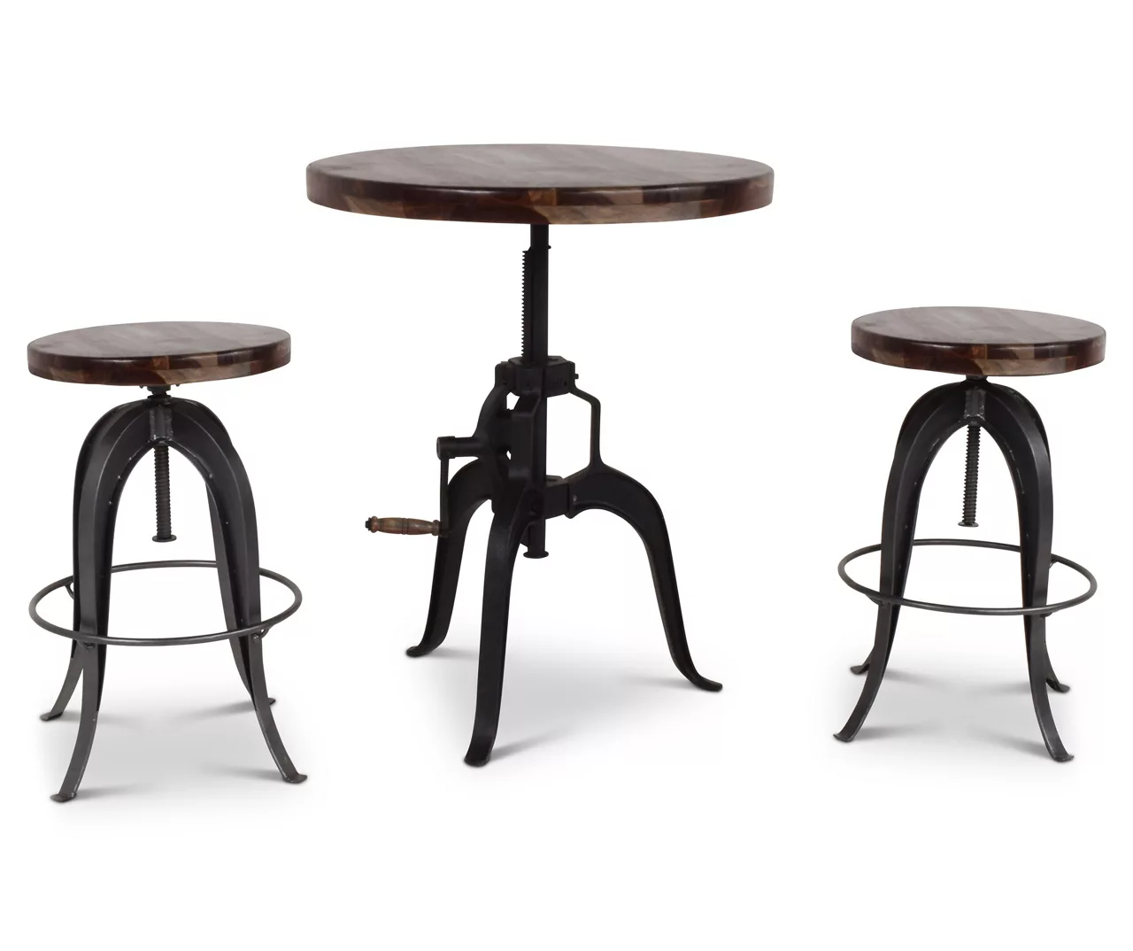 Sparrow Round Adjustable-Height Crank Table 3 Sparrow Round Adjustable-Height Crank Table