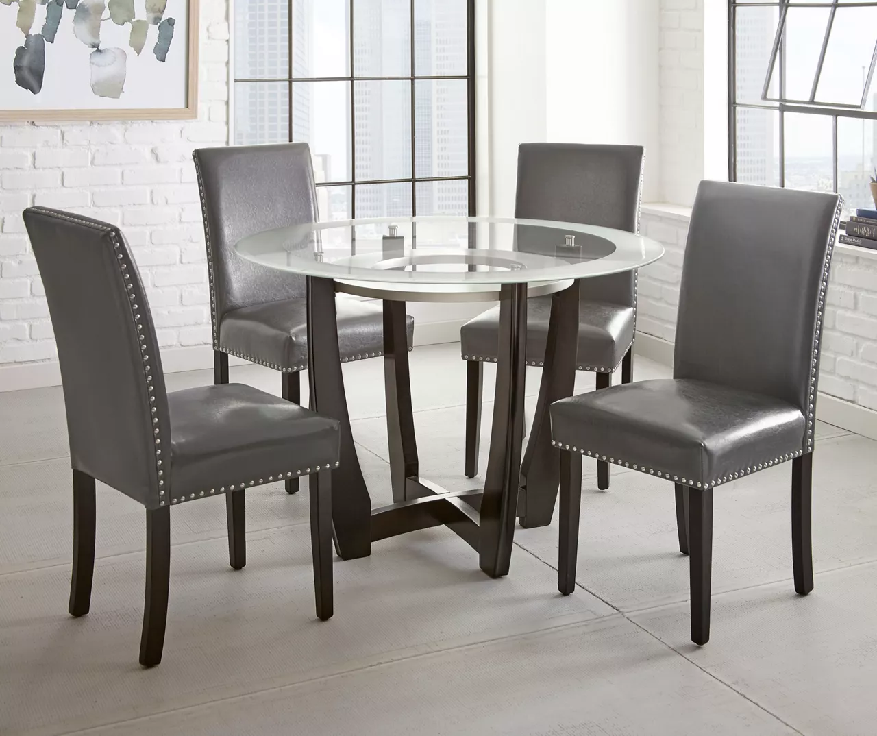Verano Gray Dining Chairs, 2-Pack 4 Verano Gray Dining Chairs, 2-Pack - Image 2