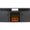 63" Gray Electric Fireplace Console -Furniture Sale Shop 810434050 6