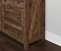 Century Lane Rustic Brown 6-Drawer Dresser -Furniture Sale Shop 810434140 4