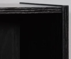 Black Oak 6-Cube Storage Organizer -Furniture Sale Shop 810435811 3