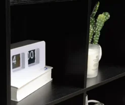 Black Oak 6-Cube Storage Organizer -Furniture Sale Shop 810435811 5