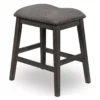 Raleigh Gray Backless Upholstered Pub Stools, 2-Pack -Furniture Sale Shop 810451169
